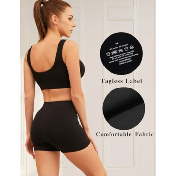 Comfortable Wireless Sports Bras for Women 3 Pack