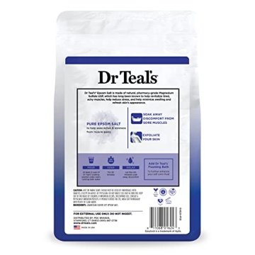 Dr Teal's Fragrance-Free Epsom Salt Magnesium Soak 4 lbs