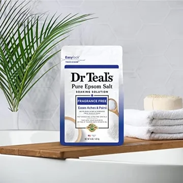 Dr Teal's Fragrance-Free Epsom Salt Magnesium Soak 4 lbs