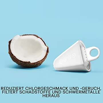 Soma Replacement Water Filters, 2 Count – for Soma Pitchers & Carafes – Filtration System for Fresh, Filtered Drinking Water