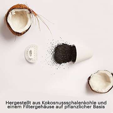 Soma Replacement Water Filters, 2 Count – for Soma Pitchers & Carafes – Filtration System for Fresh, Filtered Drinking Water