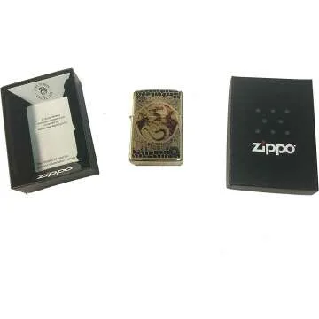 Custom Zippo Dragon Lighter by Ann Stokes