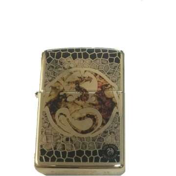 Custom Zippo Dragon Lighter by Ann Stokes