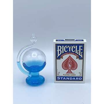 Glassic Gifts® Mini Goethe Weather Ball Barometer
