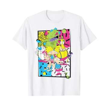 Nickelodeon Retro 90s Nick Party T-Shirt - Nostalgic Fun for Everyone