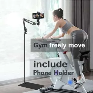 Versatile Embroidery Floor Stand with Phone Holder