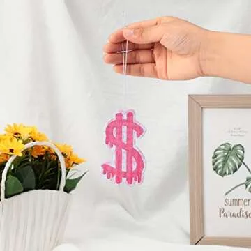 8 Pcs Scented Hanging Oil Car Freshener Preppy Air Car Freshener Ornaments Pink Car Air Freshener Slice Essential Pendant Scented Diffuser for Car Interior Accessories Home Valentine Gift(Heart)