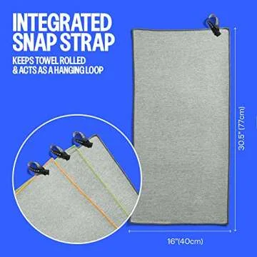 Acteon Microfiber Quick Dry Towel for Gym & Travel