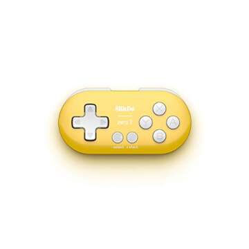 8Bitdo Zero 2 Bluetooth Gamepad Keychain Sized Mini Controller for Switch, Windows, Android, macOS &...