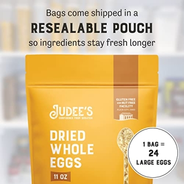 Judee’s Dried Whole Egg Powder for Easy Baking and Cooking
