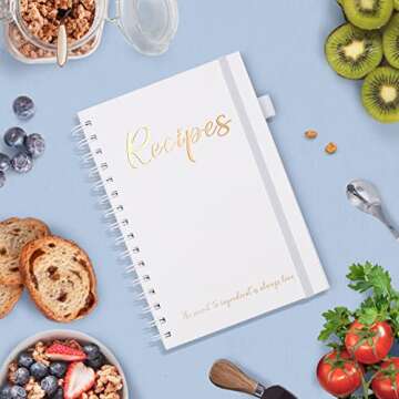 JUBTIC Recipe Book - Personalize Your Family Cookbook