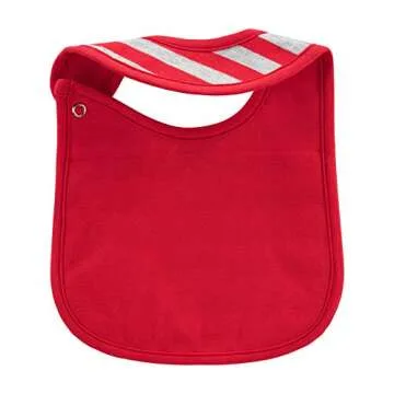 Simple Joys by Carter's Baby 7-Pack Teething Bibs, Bear/Dinosaur/Stripe, One Size