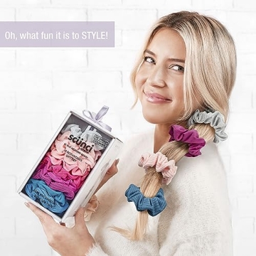 Scunci Gift Set with 10 Vibrant Scrunchies Under $20
