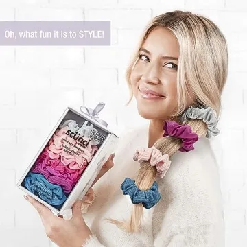Scunci Gift Set with 10 Vibrant Scrunchies Under $20