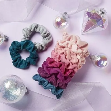 Scunci Gift Set with 10 Vibrant Scrunchies Under $20