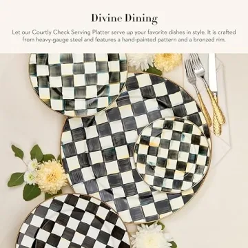 Stunning MacKenzie-Childs Enamel Serving Platter for All Occasions