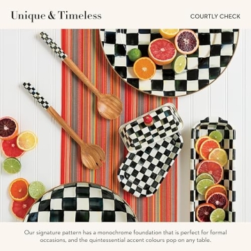 Stunning MacKenzie-Childs Enamel Serving Platter for All Occasions