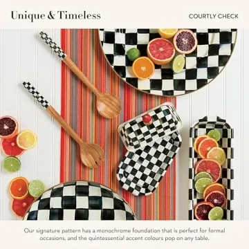 Stunning MacKenzie-Childs Enamel Serving Platter for All Occasions