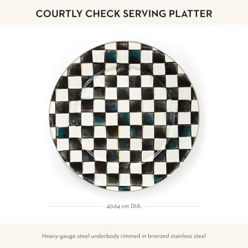 Stunning MacKenzie-Childs Enamel Serving Platter for All Occasions