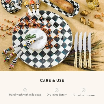 Stunning MacKenzie-Childs Enamel Serving Platter for All Occasions