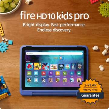 Amazon Fire HD 10 Kids Pro Tablet | Durable & Fun