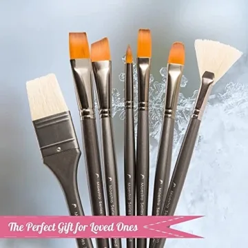 Professional Paint Brushes for Artists 15 Piece Set