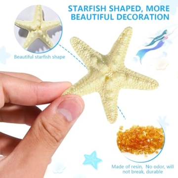 OBTANIM Starfish Hair Clips - Beachy Fun for Everyone