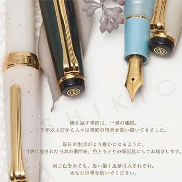 Sailor Fountain Pen, SHIKIORI Soraha Setsugetsu, Meigetsu, Medium Point, 11-1224-303
