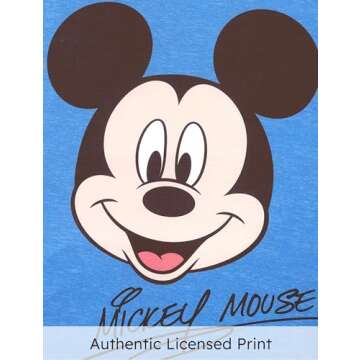 Disney Mickey and Friends Family Matching Classic T-Shirt Personalized Family Outfit Color Block Boy 3-4 Years