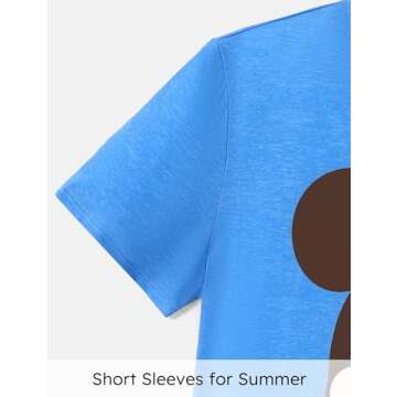 Disney Mickey and Friends Family Matching Classic T-Shirt Personalized Family Outfit Color Block Boy 3-4 Years