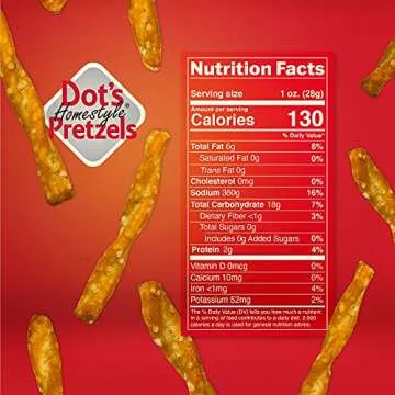 Dot's Original Seasoned Pretzel Twists 18oz Family Size