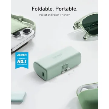 Anker Nano Portable Charger for iPhone with Built-in Lightning Connector