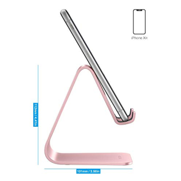 Elegant OMOTON Aluminum Cell Phone Stand for All Devices
