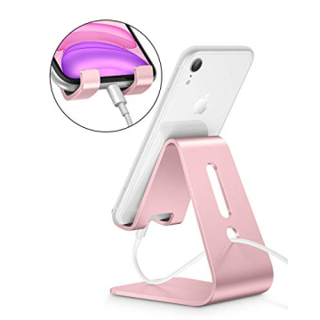 Elegant OMOTON Aluminum Cell Phone Stand for All Devices