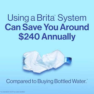 Brita™ Extra Large 27 Cup Dispenser - Brita Plus Filter, UltraMax, Black