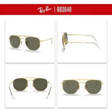 Ray-Ban RB3648 Marshal Unisex Sunglasses with Accessories