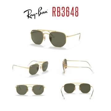 Ray-Ban RB3648 Marshal Unisex Sunglasses with Accessories