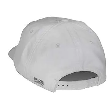 Paramount Outdoors Corduroy Snow Goose Hat Comfort Snapback Retro Waterfowl Snow Goose Hunting Cap (White Corduroy- OSFA)