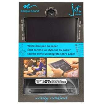 Boogie Board Jot Reusable Writing Tablet for Adults, 8.5 Digital Notebook with Instant Erase, Digita...
