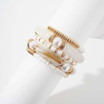Stylish GOOJIDS Bamboo Tube Bangles Bracelet for Women