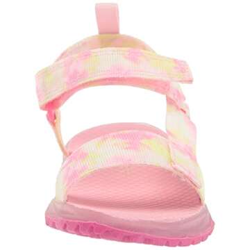 carter's Girls Curazo Sandal, Multi, 10 Toddler