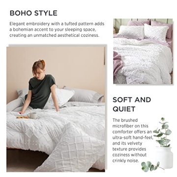 Boho Duvet Cover Queen - Elegant Bedding for All Seasons