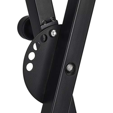 Amazon Basics Adjustable Piano Stand - Black
