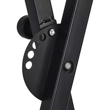 Amazon Basics Adjustable Piano Stand - Black