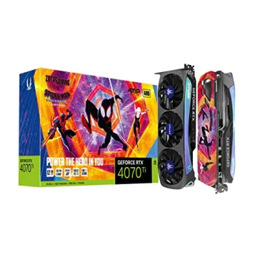 ZOTAC Gaming GeForce RTX 4070 Ti AMP AIRO Spider-Man Graphics Card