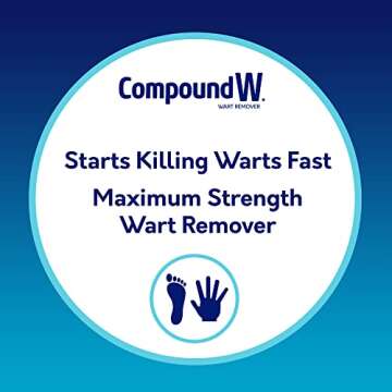 Compound W Wart Remover: Maximum Strength & Padding Comfort