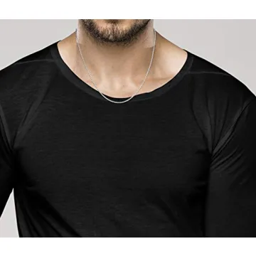 Miabella Italian 925 Sterling Silver Rope Chain Necklace