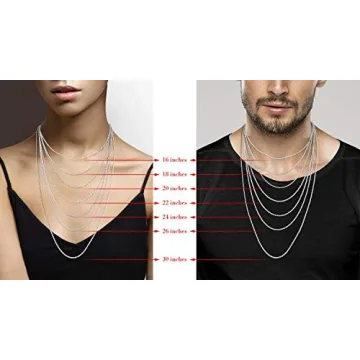 Miabella Italian 925 Sterling Silver Rope Chain Necklace