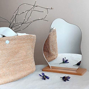 Compact Acrylic Vanity Makeup Mirror for Any Space