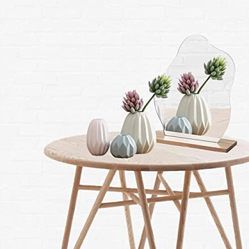 Compact Acrylic Vanity Makeup Mirror for Any Space